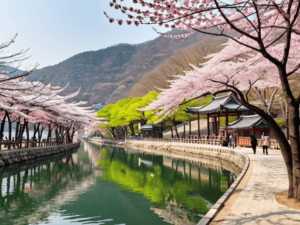 Cherry blossom festival South Korea guide
