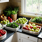 Properly store fresh produce to last