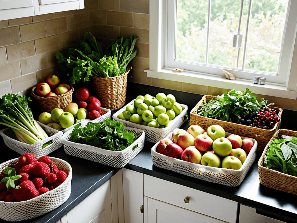 Properly store fresh produce to last