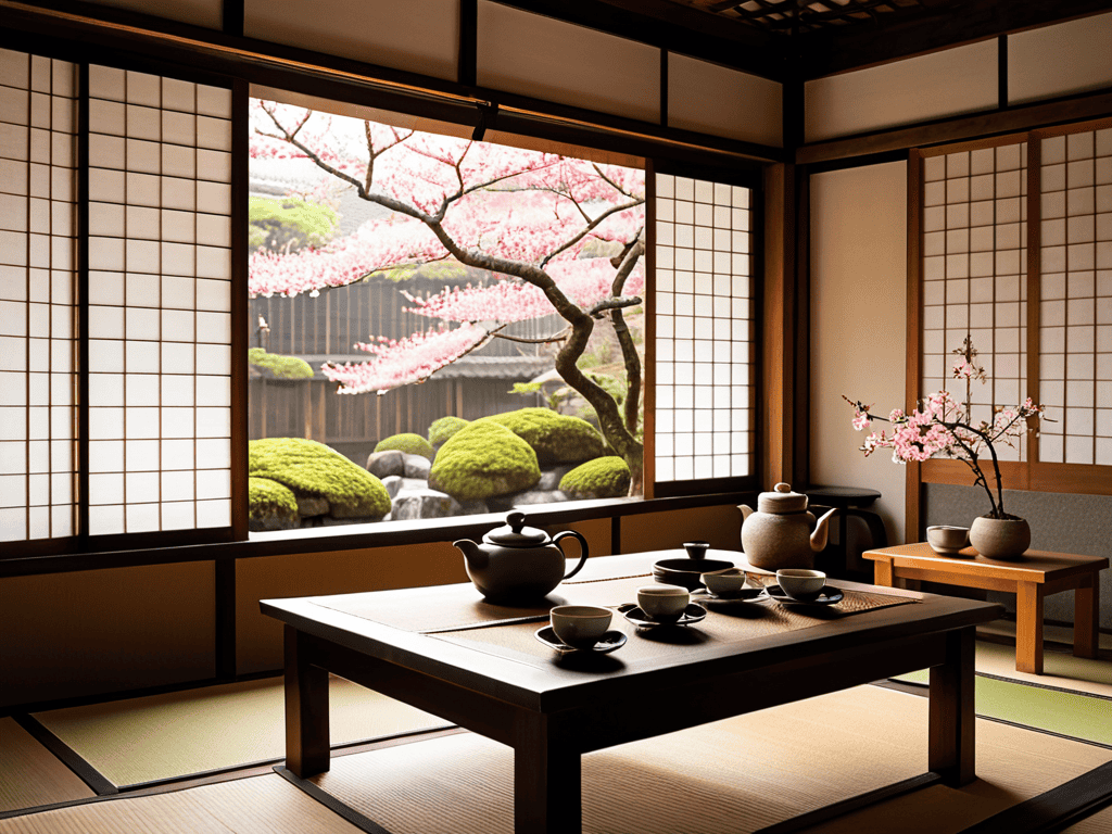 Japanese tea ceremony traditions and history