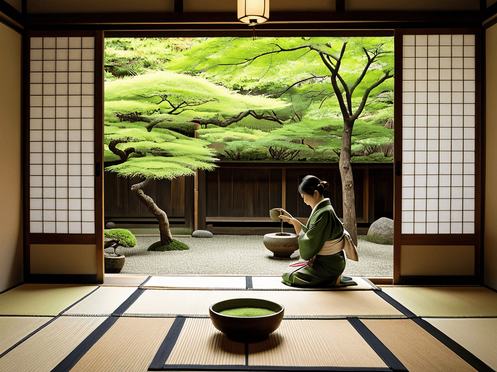 Japanese tea ceremony traditions and history