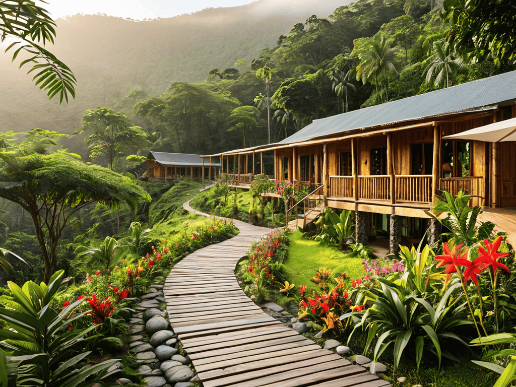 Nurturing Sustainable Travel eco lodge