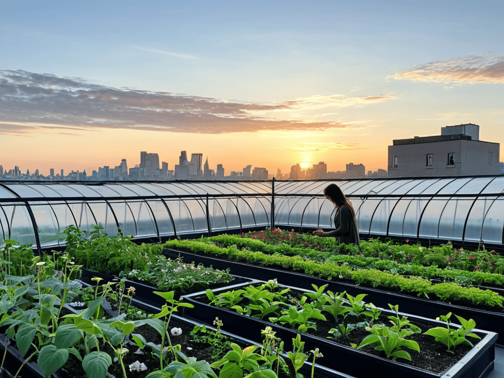 Nurturing Morning Routines in greenhouse