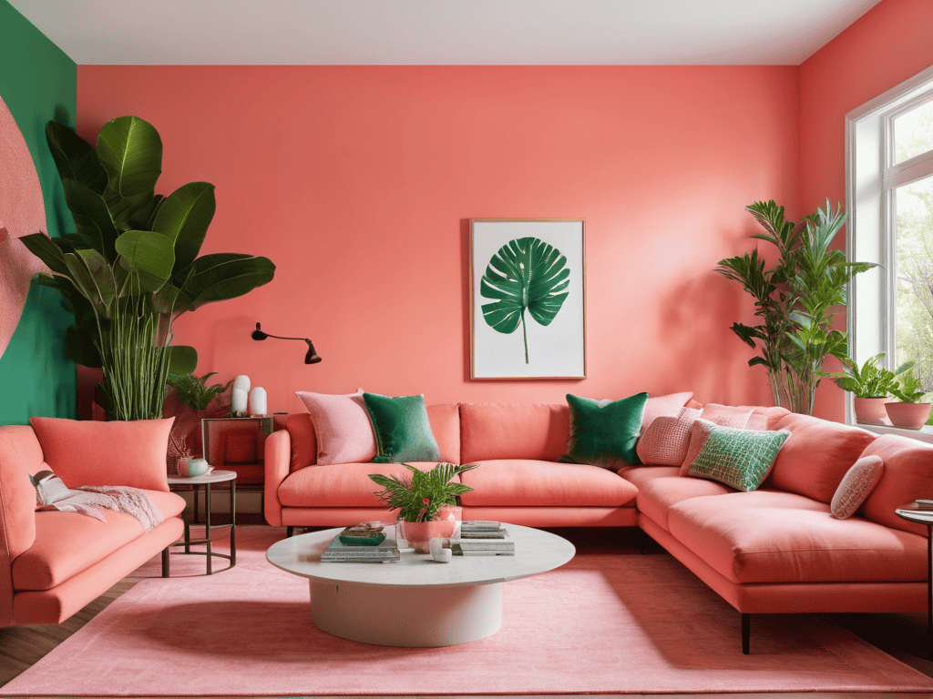 Color Drenching interior design trend